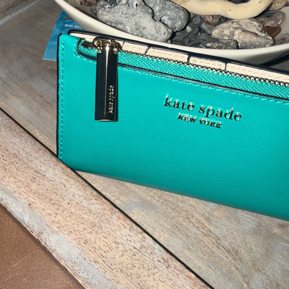 Kate Spade Vibrant Blue/Turquoise Wallet
